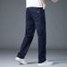 Factory Direct Sales Deep Stock Stretch Jeans Men's Loose Casual Straight Jeans Men's Foreign Trade Business Pants_mkmklike.com