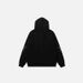 Street oversized loose fitting women's pentagonal star patch embroidered printed hoodie personality zipper sweater men's_mkmklike.com
