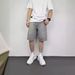 Men's Clothing Full Print Jacquard Denim Shorts – Men’s Hip-Hop Summer Shorts With Trendy Vintage Design_mkmklike.com