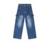 EF JEANS | 2024 New Product, American Street Trend Heavy Industry Splicing Multi-pocket Washed Jeans Casual_mkmklike.com