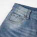Gradient Washed Denim Straight-Leg Men's High Street Fashion Button Closure Design Ripped Loose Wide-Leg Floor-Length_mkmklike.com