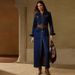 K Women's Long Sleeved Breasted Fashionable Long Dress. Excluding Belt_mkmklike.com