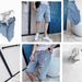 Men's Trendy Ripped Denim Shorts Loose Fit plus Size Straight Leg Casual Summer Thin Mid-Length Riding Breeches_mkmklike.com
