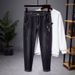 Jeans Spring/Summer 2025 New Trendy Brand Versatile Slim Fit Men's Casual Straight Leg Pants, Slightly Elastic And_mkmklike.com
