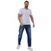 Men's Stretch Denim Relaxed Fit Straight Leg Jeans - Breathable Summer Comfort Pants_mkmklike.com
