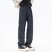 Cleanfit Autumn And Winter New Jeans Men's Fit Straight Loose Large Size Youth Middle Waist Tide Primary Color Does Not Fade_mkmklike.com