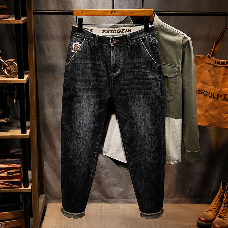 Factory Direct Sales Autumn And Winter New Daniel Heavy Industry Jeans Men's Quality Thick Small Straight-footed Denim Trousers Large Size Trousers_mkmklike.com