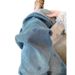New Autumn Blue Embroidered Rhinestone Jeans For Women, Plus Size, High-waisted, Slimming, Wide-leg, Casual, Versatile_mkmklike.com