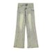 Men's Retro Trendy Wide Leg Trousers Distressed Washed American Jeans Loose Fit Street Style Spring Autumn Black Blue Cotton_mkmklike.com