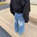 Men's Clothing Unisex High Waist Wide Leg Jeans Retro Style Loose Fit Slimming Straight Leg Floor Length Autumn Winter Men's Denim_mkmklike.com