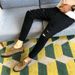 Ripped Knee Jeans Men's Small Feet Slim-Fit Skinny Black Pants Skinny Ripped Men's Pants_mkmklike.com
