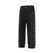 Men's Clothing High Street Washed Loose Wide Leg Side Seam Pearl Full Diamond Patch Craft Stacked Jeans_mkmklike.com