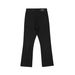 Men's Clothing Jeans Black High Street National Trend Brand Vibe Micro Flared Slim Straight Slim Casual Pants_mkmklike.com