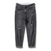 Large Size Men's Wholesale Trend Ripped Nine Points Jeans Men's 9 Points Spring And Summer Plus Fat Plus Size Retro Jeans_mkmklike.com