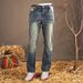 Vintage Washed Men's Jeans - Relaxed Straight Fit Retro Denim Pants For Casual & Street Style_mkmklike.com