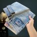 High-end Jeans Spring New Slim Fit Skinny Casual Long Light Blue Embroidered Versatile Trendy Men's Pants_mkmklike.com