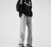 American Retro Washed Smoke Gray Jeans Men's Trendy Narrow Version Straight Casual Pants Cleanfit Micro-pull Pants_mkmklike.com