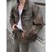 Melard Style Retro Heavy Washed Vintage Dyed Spring Autumn Short Denim Jacket Men's Coat Trendy_mkmklike.com