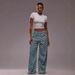 Women's Polka Dot Relaxed Jeans | Mid-Rise Straight Leg | Casual & Vintage Denim Pants_mkmklike.com