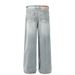 Men's Clothing Blue Distressed Denim Men's Loose Straight Drape Mopping Pants_mkmklike.com