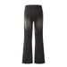 Color Block Spray Paint Washed Flared Jeans Men's Bohemian Loose Wide Leg Floor-Length Trendy Fashion Bell-Bottom Pants_mkmklike.com