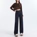 High-Waisted Fleece Lined Thickened Women's Jeans Slimming Petite Wide Leg Pants Loose Fit Straight Leg Denim For Autumn Winter_mkmklike.com