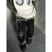 American Street Style European And American Niche Camouflage Patchwork Jeans Men's Trendy Brand Yabi Slightly Flared Loose Ripped Jeans_mkmklike.com
