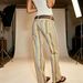 Summer Low Waisted Color Blocked Striped Straight Leg Jeans For Women Sweet And Spicy StyleRelaxed Everyday Wear Versatile Comfortable Feshion Trend_mkmklike.com