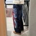 British Flag & Cross Embroidered Wide-Leg Jeans - Vintage Streetwear Denim Pants For Men (High Waist, Straight Fit, Deep Blue/Full Print)_mkmklike.com