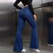 Wholsal Custom Dnim Flard Pants 2025 Nw Modl Cross-Bordr Mn's Spring/Summr Slim-Fit Womn's Forign_mkmklike.com