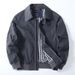 American Style Casual Business Workwear Jacket Young Men, Spring And Autumn Versatile Turn-Down Collar Jacket, Loose_mkmklike.com