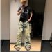 Men's Distressed Denim Jeans With Rips & Frayed Hem - Urban Streetwear Hip Hop Baggy Cargo Pants For Summer_mkmklike.com