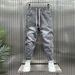 2025 New Autumn Winter Fleece-Lined Washed Jeans Men's Trendy Loose Versatile Casual Skinny Pants_mkmklike.com