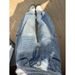 BOY Light Blue Vintage Scimitar Jeans For Men, High Street Design, Loose Casual Versatile Straight Wide-Leg Cargo Pants_mkmklike.com