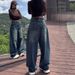 Plus-size Women's Wide-leg Jeans, Fall/winter 2025 New Style, High-waisted, Slimming, Loose, Retro Straight-leg Pants_mkmklike.com