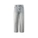 2025 New American Washed Denim Jeans Men, Spring And Summer Straight Leg Casual Pants, Black Loose Pants For Men_mkmklike.com
