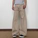 Men's Clothing Korean-Style Deconstructed Patchwork Pleated Wide-Leg Jeans For Men – Loose Fit Casual Trousers With Unique Design_mkmklike.com