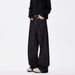 American-style Loose-fitting Straight-leg Casual Floor-length Pants, Vintage Wide-leg Jeans, Men's Trendy Cleanfit Pants_mkmklike.com