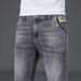Men's Korean Style Stretch Denim Shorts – Lightweight Summer Casual 5-Inch Shorts With Relaxed Fit (28-36 Waist) – Trendy Streetwear Mid-Thigh Shorts_mkmklike.com