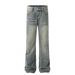 Men's Clothing Hot Selling Pants Fashion Jeans American Trendy Street Bamboo Pattern Heavy Industry Design Straight Men's Cowboy Pants_mkmklike.com