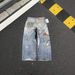 Affordable Alternative To Niche Jeans, Authentic Washed American Style, Versatile For Both Men And Women, Loose_mkmklike.com