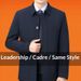 Lunar Apex Special Offer For Men, Middle-aged High-end Business Executive Thickened Coat, Men's Cotton Padded Jacket With Turn-down_mkmklike.com