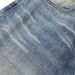 Washed Gradient Jeans Men's American Street Style Loose Wide-Leg Dad Punk Distressed Straight Long Pants_mkmklike.com