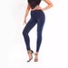 Women's Washed Denim Jeans With Four-Way Stretch Butt-Lifting Effect 50-100kg High-Waisted European And Versatile Casual_mkmklike.com
