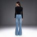 European And American Foreign Trade Cross-border Source Factory High-waisted, High-elastic, Slim-fit, Slightly Flared_mkmklike.com