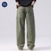 Nordmann Muqiu Clothing | American High Street Logging Workwear Jeans Men's Vibe Style Straight Loose Casual Long Pants_mkmklike.com