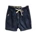 Men's Clothing Men's Stylish Casual Denim Shorts Trendy Summer Style Drawstring Mid-Length Retro Five Point Pants With Pocket Details_mkmklike.com