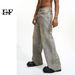 EF JEANS | 2023 New Product Old Hong Kong Style Retro Loose Wide-leg Ins Style Denim Trousers Versatile For Men And Women_mkmklike.com
