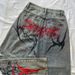 Women's High-Waisted Wide-Leg Jeans Retro Street Style Loose Fit Y2K Harajuku Trendy Cross-Border Fashion_mkmklike.com