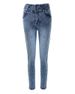 Women's clothing Best Selling h Pearl Buckle High Waist Skinny Denim Trousers_mkmklike.com